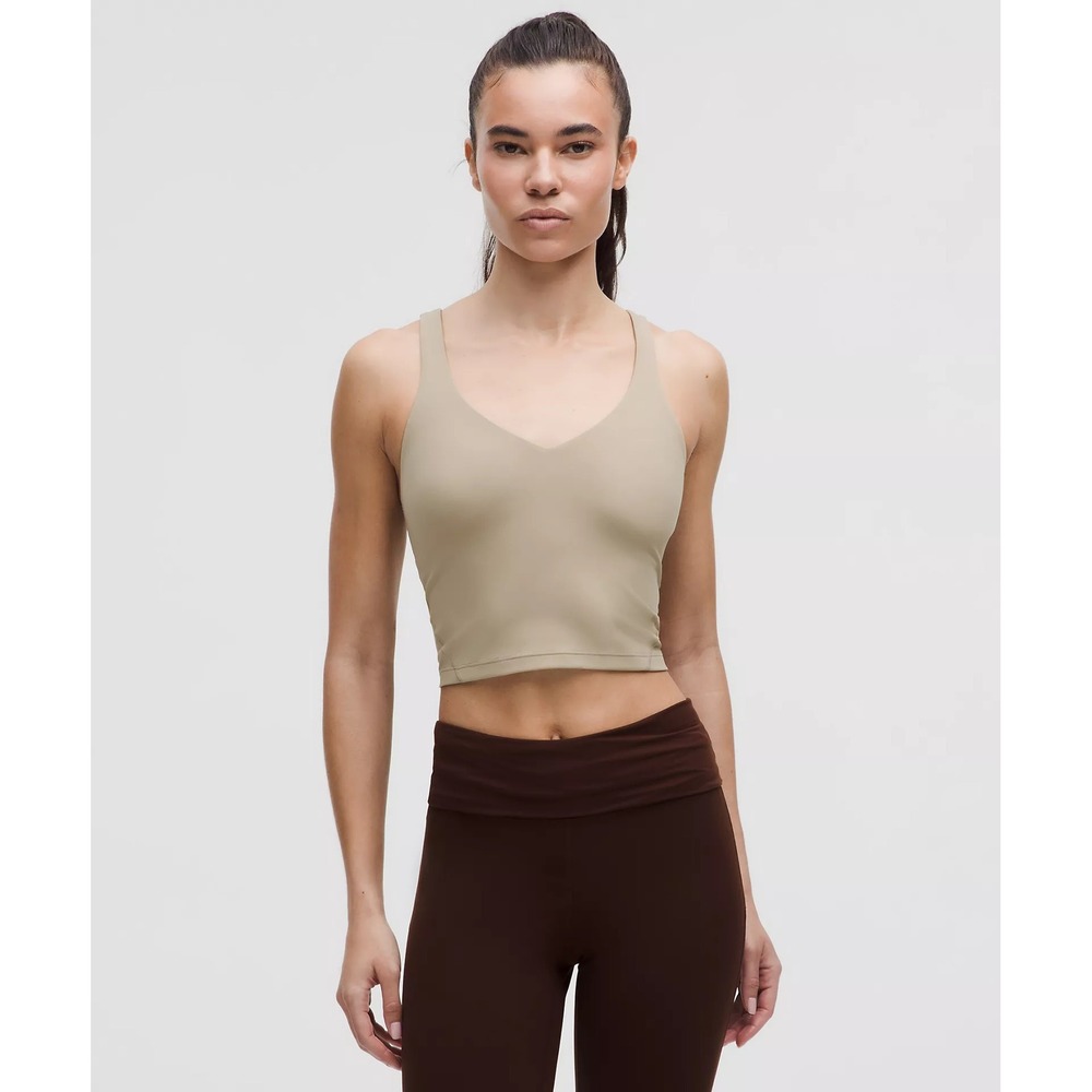 Lululemon-Align™ Tank Top Light Support, A/B Cup-Sheer Oak